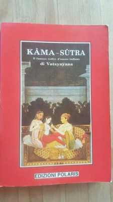 Kama-sutra- Vatsyayana in limba italiana foto