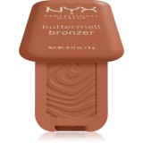 NYX Professional Makeup Buttermelt Bronzer crema Bronzant&atilde; culoare Butta Ballin 5 g