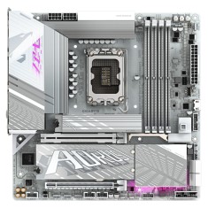 Placa de baza GIGABYTE Z890M A ELITE WF7 ICE, LGA1851, DDR5, BT, Wi-Fi, Micro ATX, Alb &quot;Z890M A ELITE WF7 ICE&quot;