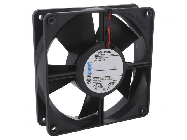 Ventilator axial DC
