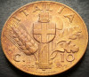 Moneda istorica 10 CENTESIMI - ITALIA FASCISTA, anul 1938 *cod 3471 A, Europa