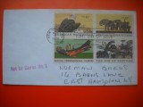 HOPCT PLIC S FDC NR 740 FAUNA 1970 -SUA -CIRCULAT
