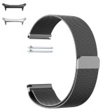 Curea Milanese Loop, Slim Fit, compatibila cu Samsung Galaxy Watch Ultra, Sterling Black