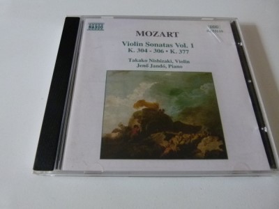 Violin sonatas vol. 1- Mozart, cd foto