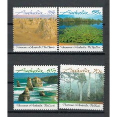 Australia 1988 Mi 1131/34 MNH, nestampilat - Peisaje