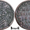 1758 I, &frac12; Baiocco - Clement al XIII-lea - Statele Papale | KM 1183.2