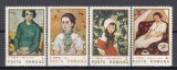 ROMANIA 1986 LP 1151 REPRODUCERI DE ARTA NICOLAE TONITZA SERIE MNH