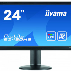 Monitor Second Hand iiYama ProLite B2480HS, 24 Inch Full HD LED, VGA, DVI, HDMI NewTechnology Media