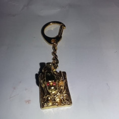 Amuleta-Breloc auriu animale norocoase Feng Shui longevitate/prosperitate.,T.GRA
