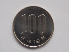 100 YEN 2007 JAPONIA foto