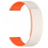 Curea Techsuit W074 pentru Samsung Galaxy Watch Series, 20mm, Bej Portocalie