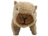 Capibara Plus Interactivă: Topaie, Sunete, 15cm, Maro Deschis. Jucărie Baterii (3+ ani)