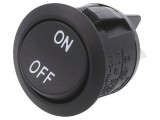 Comutator Rocker DPST ON-OFF 10A 28VDC Negru