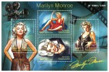 Cumpara ieftin Timbre Togo 2015 - Marilyn Monroe, Set Complet, Colita + Bloc, MNH