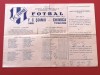 Program Meci Fotbal FC Soimii Sibiu - Chimica Tirnaveni, 16.11.1980. Soimii Sibiu