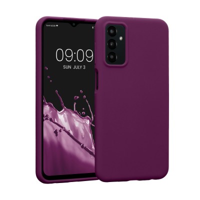 Husa Kwmobile pentru Samsung Galaxy M23 5G, Silicon, Violet, 57824.187 foto