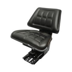 Scaun universal pentru tractor cu suspensie 90 mm si sezut rabatabil