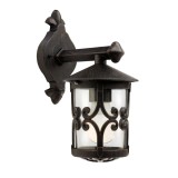 Aplica exterior Tirol 9260, orientare in jos, 1 x E27, maro, clasic