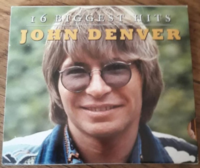 CD John Denver &amp;lrm;&amp;ndash; 16 Biggest Hits - John Denver foto
