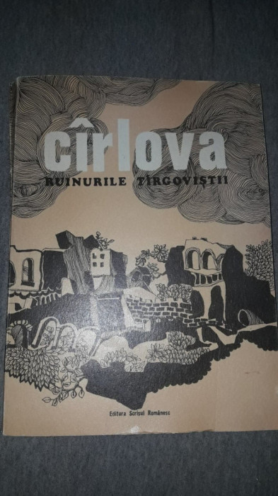 carte veche de Colectie,Carlova-Ruinurile Targovistii-1975.ingrijita,Sorescu,T.G