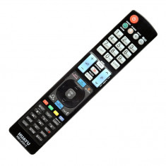 Telecomanda Universala HUAYU RM-L930+2, cu Functii Multimedia Compatibila cu Televizoarele LG, Negru