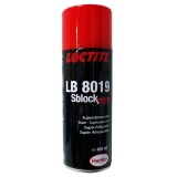 Spray Degripant Loctite LB 8019 Henkel, 400ml, Lubrifiant Universal, Elimina Rugina, Ideal Suruburi, Bolturi, Articulatii