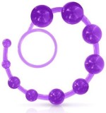 Bile Anale Glamy "Love Orgasm" 30 cm - Violet