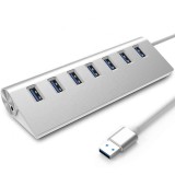 Splitter porturi USB CO2 7x USB 3.0 silver