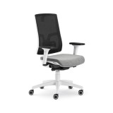 Scaun ergonomic Pure Alb Mesh PDH