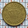 Danemarca 1/2 ore 1924 - Christian X - km 831 - D03, Europa