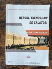 Mersul Trenurilor de calatori 2018 - 2019, CFR / R5P1S