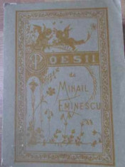 POESII (REPRODUCERE PRIMA EDITIE EDITATA DE T. MAIORESCU IN 1884)-MIHAIL EMINESCU foto