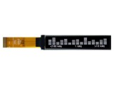 Afişaj OLED grafic 2,55" 206x36, alb, I2C/SPI