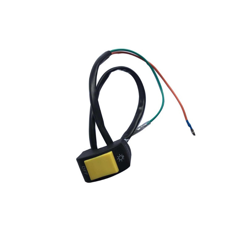 Comutator / Intrerupator ghidon Moto - lumini - buton galben | Okazii.ro
