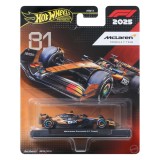 Masinuta metalica de curse, Hot Wheels, Formula 1, McLaren Formula 1 Team (#81), JKD81
