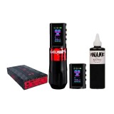 Kit Tatuaje Pentru Incepatori Inkone KUSH Rosu x 2 Baterii, Set Complet