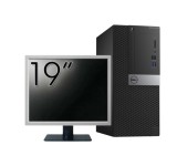 Pachet Second Hand Calculator DELL OptiPlex 5040 Tower, Intel Core i5-6500 3.20GHz, 8GB DDR3, 240GB SSD + Monitor 19 Inch NewTechnology Media