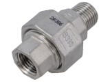Conector dublu conic tată-mamă GEBO 6341-014 cu garnitură etanșă