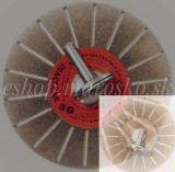 Disc diamantat ascutit widia, prindere polizor unghiular 126/39 - Gauri linie