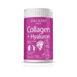 Collagen + Hyaluron cu aroma de capsuni Collagero, 150g, Zenyth
