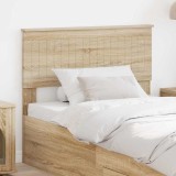 vidaXL Tăblie cap cu headboard Stejar Sonoma 100 cm Lemn compozit 888454