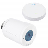 Cumpara ieftin Kit Wifi cap termostatic inteligent PNI CT25T pentru calorifer + Hub PNI CT25WIFI cu control prin Internet