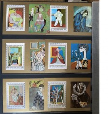 PC278 - REPUBLICA CENTRAFRICANA 1981 PICTURA PICASSO, serie MNH, 6v