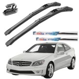 Cumpara ieftin Ștergătoare TeamCar&reg; Mercedes-Benz CLC Coup&eacute; (2008-2011) &ndash; Set față Hybrid