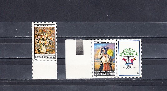 M1 TX6 4 - 1991 - Balcanfila XIII - cu vinieta