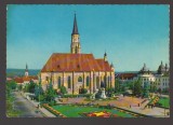 CPIB 24849 CARTE POSTALA - CLUJ: CATEDRALA SF MIHAIL, SCRISA SI NECIRCULATA, TIMBRU, KRUGER