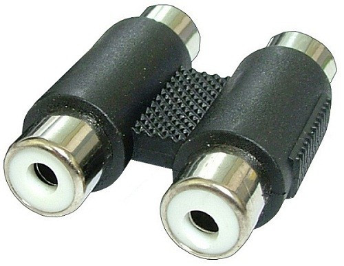 Adaptor 2 x RCA mama - 2 x RCA mama - 126703