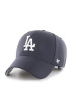 47brand șapcă MLB Los Angeles Dodgers culoarea albastru marin, cu imprimeu