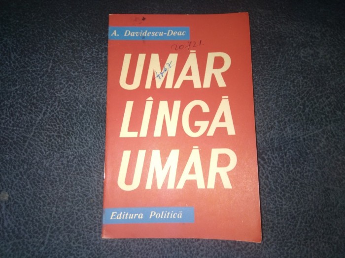 A DAVIDESCU DEAC - UMAR LANGA UMAR