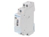 Contactor modular Hager 2P 25A 230VAC NO pentru sina DIN